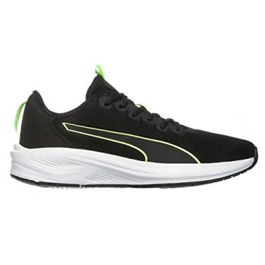Imagem de Tênis de Corrida Puma Accent NXT BDP Masculino, preto, branco e amarelo, 42
