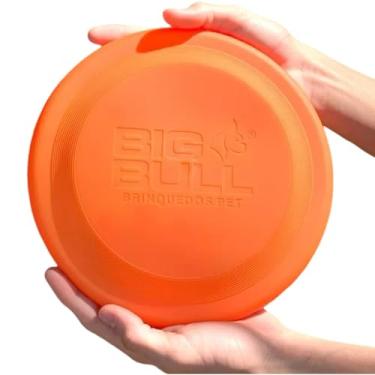 Imagem de Frisbee para Cães, Brinquedo Atóxico, Resistente ao Sol e Calor, Disco Grande, Laranja (Laranja)