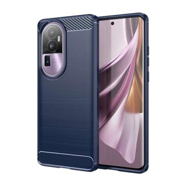 Imagem de Capas para OPPO Reno 10 Pro Plus.Caso básico,Botão de pressão flexível / 360 ° Proteção completa,Anti-fingerpirnts
