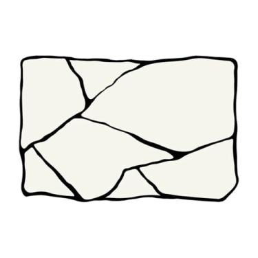 Imagem de Tapete para sala de estar irregular grande tapete de pelúcia quarto área tapetes macios cabeceira decoração do quarto, tapete s2, s 60x120cm