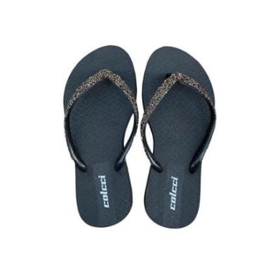 Imagem de Chinelo Colcci Feminino Shine Preto-Feminino