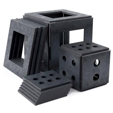 Imagem de WelderElite Conjunto de placas de ferro de 12 peças, dados de aço suave, kits de peças de exercício de soldagem, cupons de soldagem, placa de soldagem, prática de soldagem