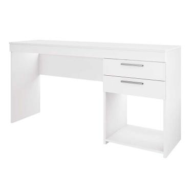 Imagem de Mesa para Computador 2 Gavetas Office 51015 Notável - Branco