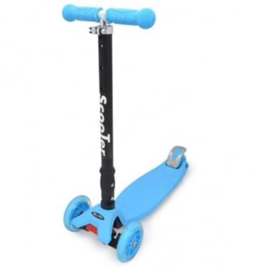 Imagem de Patinete Infantil 4 Rodas em Gel com Luzes: Divertido, Seguro e Ajustável