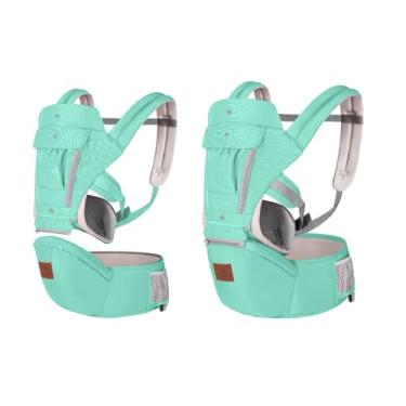 Imagem de Canguru Ergonômico Bolsa Bebê 12 Posições Com Assento 3 Em 1