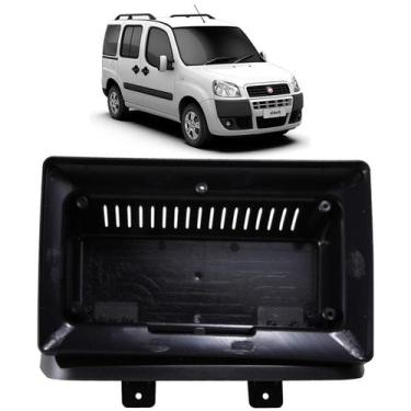 Imagem de Moldura Painel P/ Multimidia 10 Pol Doblo 00 05 10 15 20 21 MP5 DVD - 