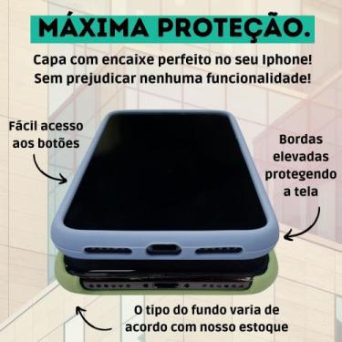 Imagem de Capa Capinha Compatível Com Apple iPhone 11 Pro Silicone Case Aveludad