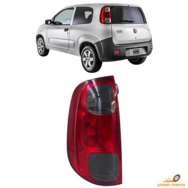 Imagem de Lanterna Traseira Uno Vivace 2010 2011 2012 A 2018 Fume - JCV, ESQUERD