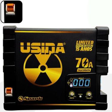 Imagem de Fonte Automotiva Usina 70A Voltímetro Bivolt Limited 15 Anos - USINA S