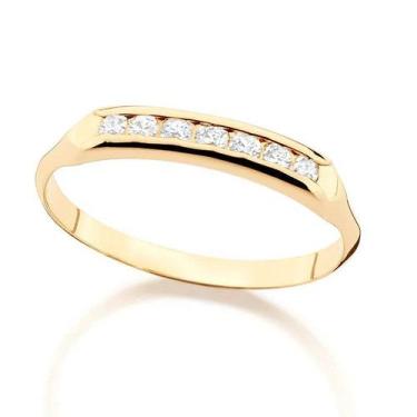 Imagem de Aparador de aliança anel banhado ouro 3x 24k 18k e 22k feminino romman