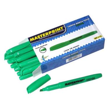 Imagem de Marca Texto MP612 MasterPrint 12 Unidades, Verde
