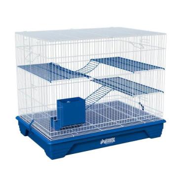 Imagem de Gaiola Grande Para Twister Com 2 Andares E Comedouro - Gaiolas Quatigu