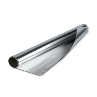 Imagem de Papel Aluminio 30cm 4m Rolo Embalagem Alimentos Cozinha Congelamento R