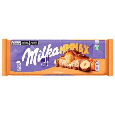 Imagem de Chocolate ao Leite com Caramelo e Avelãs Inteiras Milka - 300g