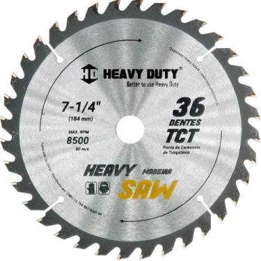 Imagem de Disco Serra Circular Videa 7-1/4 36 Dentes Heavy Duty