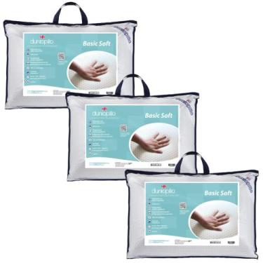 Imagem de Kit com 3 Basic Soft - 15cm altura - Dunlopillo