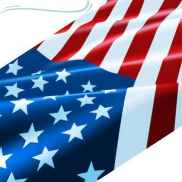 Imagem de Bandeira dos Estados Unidos 1,50x0,90mt Copa do Mundo Hoje - WCAN
