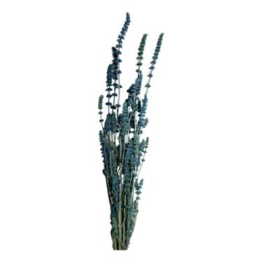 Imagem de Buquê Capim Rubi Desidratado Seco Azul Arranjo Floral - FLORA FULL