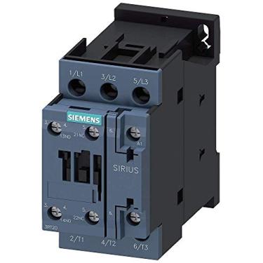 Imagem de Siemens CONTATOR 3RT20251AC20, 7,5 KW/400 V, 1NO+1NC, AC 24V 50/60HZ, 3 polos, SZ S0 terminal de parafuso