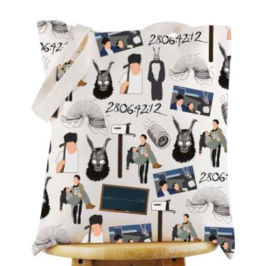 Imagem de G2TUP Donnie & Frank Sacola Donnie Fans Presente 28:06:42:12 Bunny Frank Bolsa de Ombro Donnie & Frank the Bunny Merch, 28 06 Tb