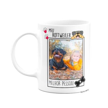 Imagem de JPS INFO, Caneca Dog - Meu Rottweiler - Com foto personalizada