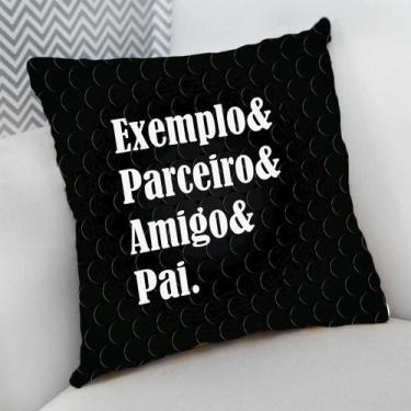 Imagem de Almofada Decorativa Cheia c/ Zíper Presente Especial Dia dos Pais - De