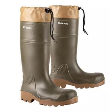 Imagem de Bota Ocupacional Pu Impermeavel Bracol Ecoboots Com Polaina CA: 37992,