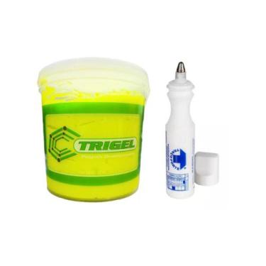 Imagem de Marcador Industrial & Polymix Desengraxante - Trigel, Branco