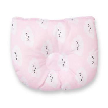 Imagem de Travesseiro de Bebê Anatômico Nuvem Rosa - Miguel Baby