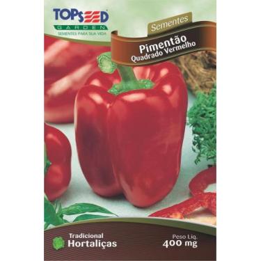 Imagem de Semente Hortaliças Pimentão Quadrado Yolow com 20 - Comprenet