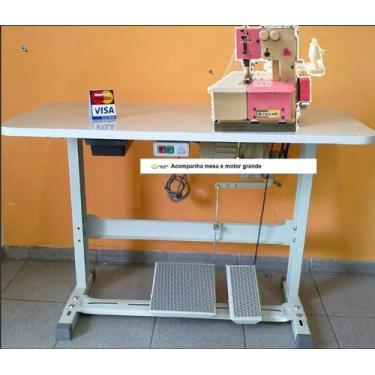 Imagem de Galoneira Semi industrial,-2 Agulhas Completa - Bracob-Rosa, Rosa, BC2