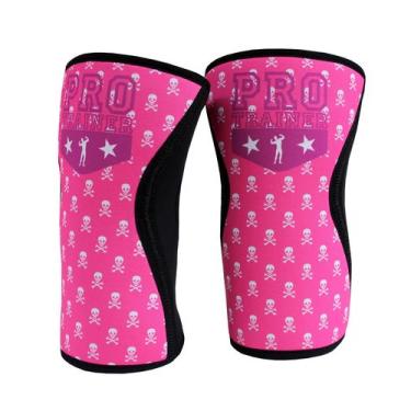 Imagem de Joelheira Neoprene Ajustável Funcional Pro Trainer, Rosa, G