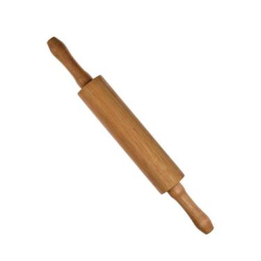 Imagem de Rolo de Massa Giratório em Madeira 38 cm