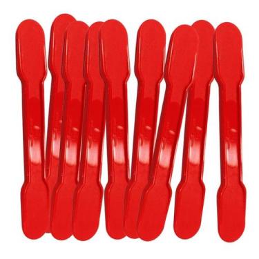 Imagem de Abaixador de língua Plástico Colorido c/120un Aroma Doce - AG - Andrad