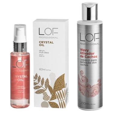 Imagem de Kit LOF Ativador de Chachos Wavy + Crystal Oil 60ml
