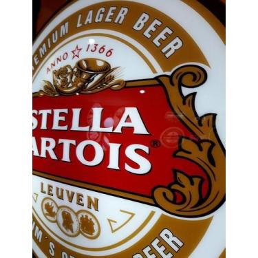 Imagem de Luminoso Cerveja Stella p/ Bar Boteco Churrasqueira Garagem - Arte em 