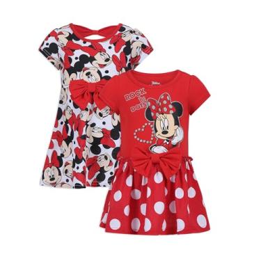 Imagem de Disney Pacote com 2 vestidos Minnie Mouse para meninas