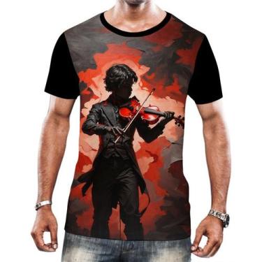 Imagem de Camiseta Camisa Tshirt Instrumento Corda Violinos Melodia 3 - Enjoy Sh