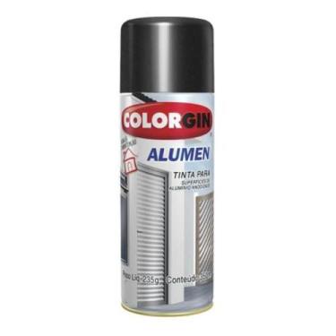 Imagem de Spray ColorGin Alumen - SHERWIN WILLIAMS, Preto Fosco