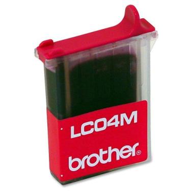 Imagem de Brother Cartucho de jato de tinta magenta LC04M - Embalagem de varejo