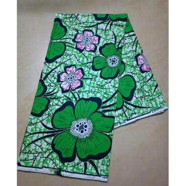 Imagem de Tecido Africano Cera Real Estampa Dourada Soft Pagne Ankara Material de Algodão Prata Nigeriana Gana para Festa de Casamento Vestido para Costurar (conforme imagem-43)