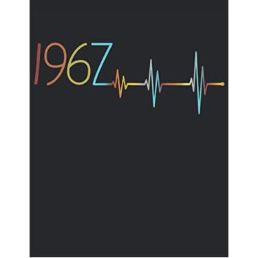 Imagem de 101 Mandalas - COLORING BOOK ECG Heartbeat Born 1967 Birthday Heart: Funny Vintage Retro Birthday Heartbeat Design Frequency - A4 (8. 5x11) - 101 ... - Relax - Anti stress - Drawing with Colors