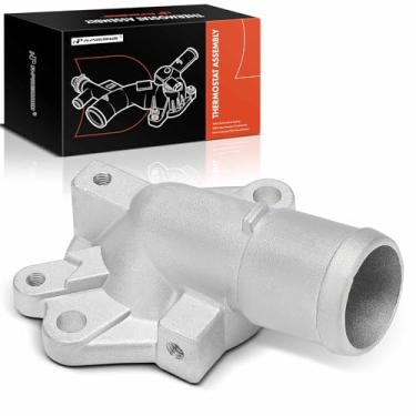 Imagem de A-Premium Conjunto de carcaça do termostato de refrigeração do motor compatível com Mitsubishi Outlander 2004-2006, Lancer 2004-2006, Eclipse 2006-2012, Galant 2004-2012, 2,4L