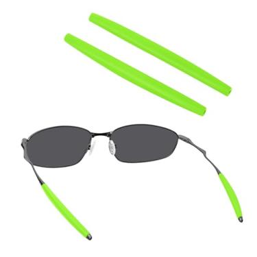 Imagem de BLAZERBUCK Meias de substituição para óculos de sol Oakley Whisker/Juliet/A Wire, Verde, 0