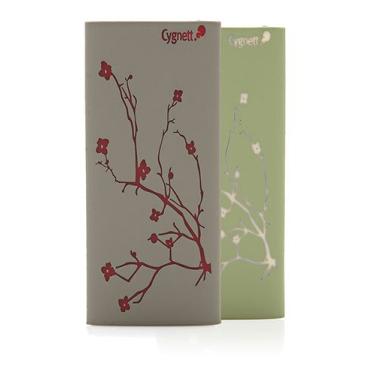 Imagem de Cygnett GrooveShield DuoTone Blossom Capa rígida para iPod nano 4G (Borgonha/Cinza)