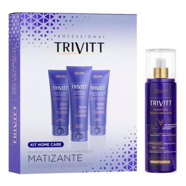 Imagem de Kit Trivitt Home Care Matizante + Fluido Matizante - Itallian Hairtech