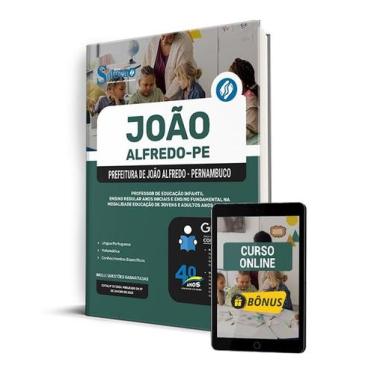 Imagem de Apostila Prefeitura de João Alfredo - PE 2025 - Professor de Educação 