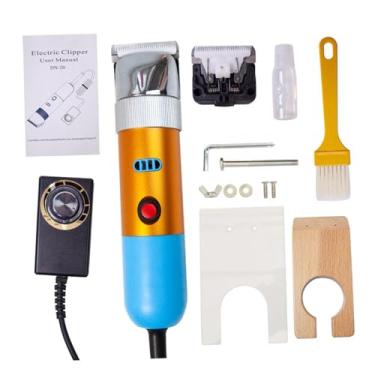 Imagem de harayaa Aparador de tapete carver versátil baixo ruído recarregável pet tosquiadeira aparador para tapete aparar cavalo