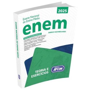 Imagem de Apostila Enem 2025  Exame Nacional do Ensino Médio - Editora Apcon