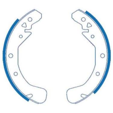 Imagem de Sapata de Freio Chevrolet Vectra 1998 a 2010 JURID HQJ-512